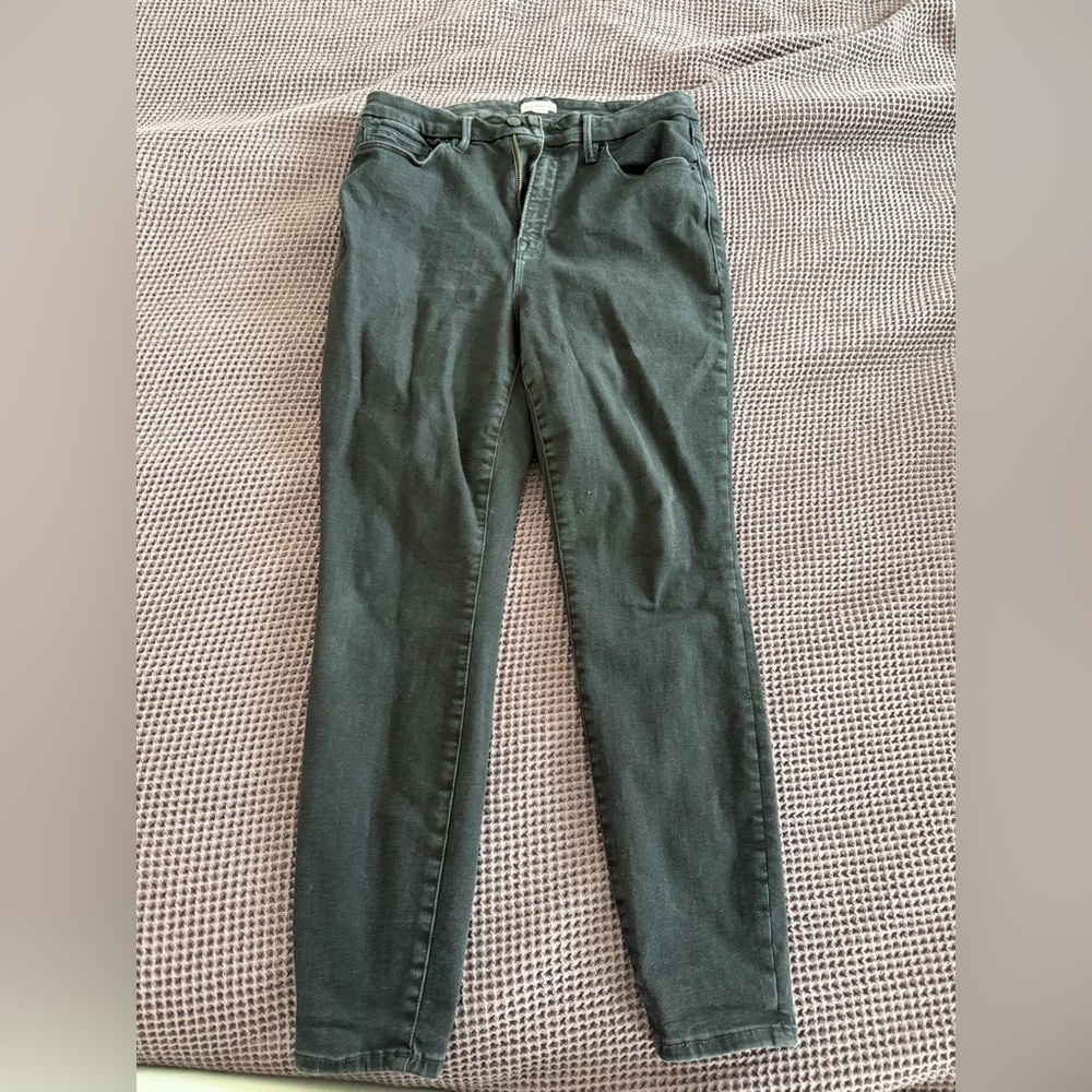 Good American Black Skinny Jeans